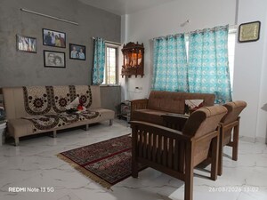 Living Room in 3 BHK Independent House at Prime Shri Puja CHS, Kothrud – for Rent