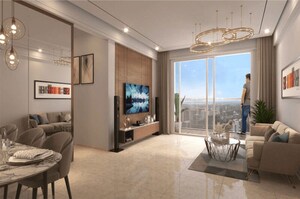 Living Room in 1 BHK Apartment at Ghatkopar Gateway, Ghatkopar East – for Sale