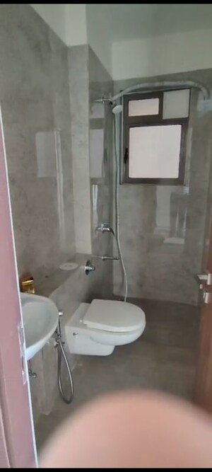 Bathroom in 2 BHK Apartment at Sheth Auris Bliss, Malad West – for Rent
