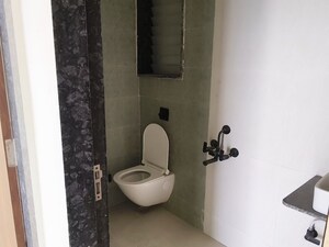 Bathroom in 2 BHK Apartment at Kosmos Express Tower CHS, Borivali West – for Rent