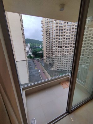 Balcony in 2 BHK Apartment at Hiranandani Highland, Powai – for Rent