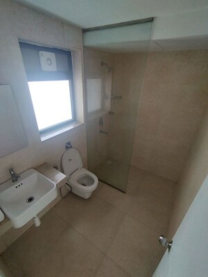Bathroom in 3 BHK Apartment at Runwal Bliss, Kanjurmarg East – for Rent