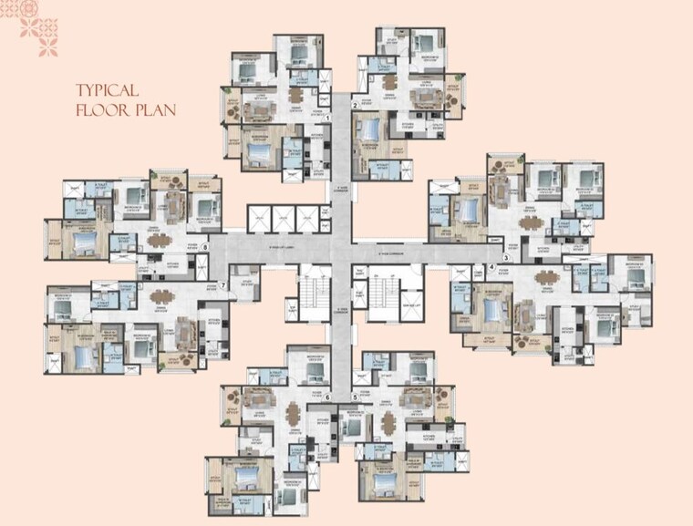 Master Plan, sumadhura-solea 3 Bedroom 1790 Sq.Ft. Apartment In Rachenahalli Bangalore 10660378