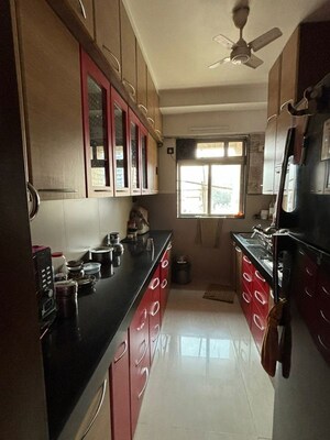 Kitchen in 2 BHK Apartment at Dosti Flamingos, Parel – for Sale
