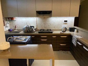 Kitchen in 3 BHK Apartment at Park View CHS Borivalli, Borivali West – for Rent