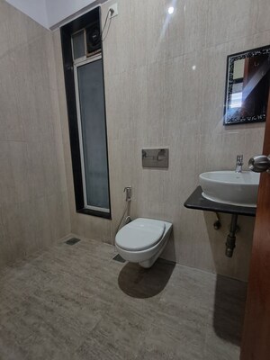 Bathroom in 2 BHK Apartment at Vasant Fiona, Pokhran Road No Two – for Rent