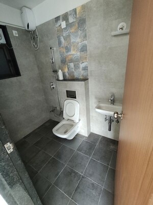 Bathroom in 1 BHK Apartment at Paradigm Antalya, Oshiwara – for Rent