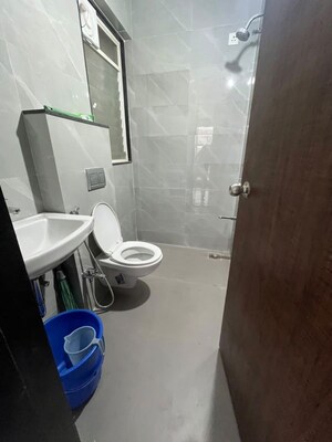 Bathroom in 3 BHK Apartment at Janhavi Apartment, Kothrud – for Rent