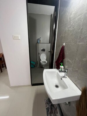 Bathroom in 3 BHK Apartment at Janhavi Apartment, Kothrud – for Rent