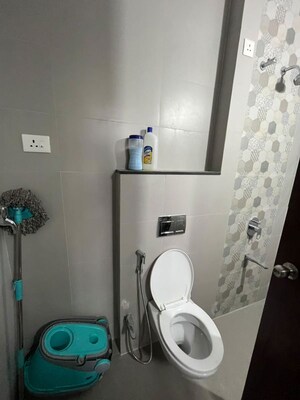 Bathroom in 3 BHK Apartment at Janhavi Apartment, Kothrud – for Rent