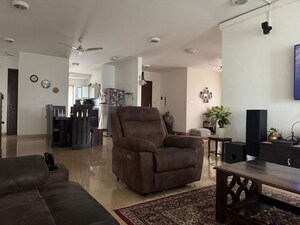 Living Room in 4 BHK Apartment at Lake Front Solitaire, Powai – for Sale