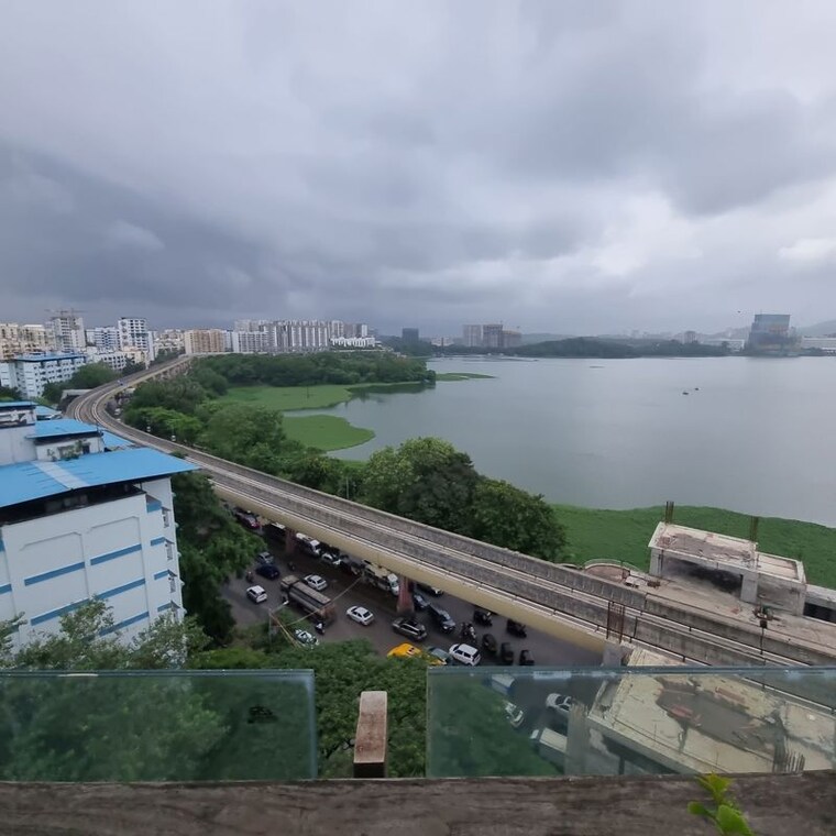 Exterior View, lake-front-solitaire 4 Bedroom 3200 Sq.Ft. Apartment In Powai Mumbai 10663780