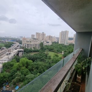 Balcony in 4 BHK Apartment at Lake Front Solitaire, Powai – for Sale