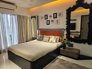Bedroom in 3 BHK Apartment at Veena Synergy, Andheri East – for Rent
