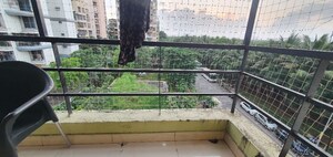 Balcony in 1 BHK Apartment at Mangalmurti Twinkle Residency, Ghansoli Sector 21 – for Rent