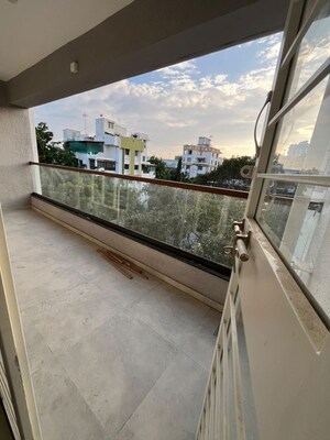 Balcony in 3 BHK Apartment at Gangotree Sangeetdhara, Kothrud – for Rent