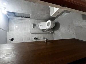 Bathroom in 3 BHK Apartment at Siddha Sky, Sion – for Rent