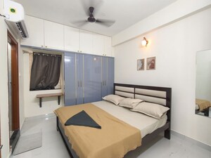 Bedroom in 2 BHK Apartment at Golden Tulip Kondapur, Kondapur – for Rent