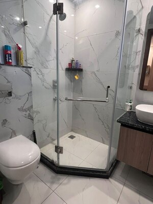 Bathroom in 3 BHK Apartment at Raj One Good Earth, Sector 71 – for Rent
