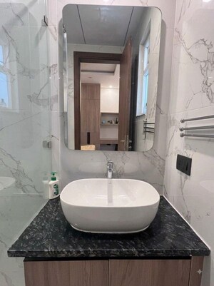 Bathroom in 3 BHK Apartment at Raj One Good Earth, Sector 71 – for Rent