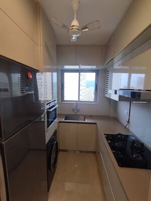 Kitchen in 2 BHK Apartment at Hiranandani Highland, Powai – for Rent