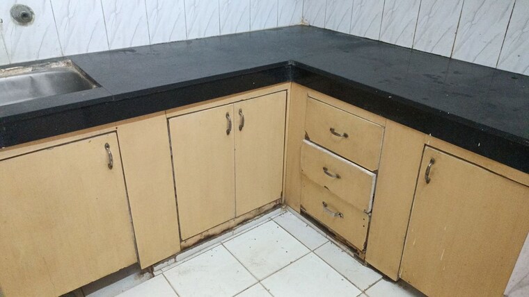 Kitchen, vaishali sector 2 1 Bedroom 550 Sq.Ft. Builder Floor In Vaishali Sector 2 Ghaziabad 10663991