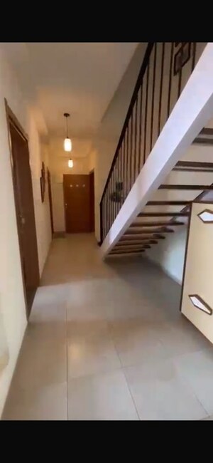 Staircase in 3.5 BHK Apartment at Thanisandra – for Rent