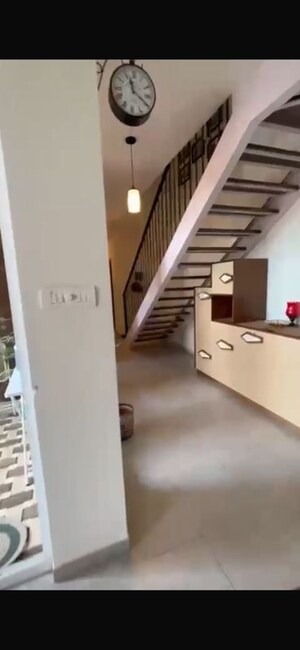 Balcony in 3.5 BHK Apartment at Thanisandra – for Rent