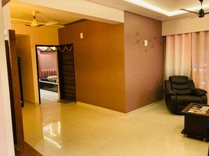 Living Room in 3 BHK Apartment at Eklingji Radhe Kishan, Sanand – for Rent