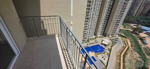 Balcony in 4 BHK Apartment at Bhartiya City Nikoo Homes 4, Thanisandra Main Road – for Sale
