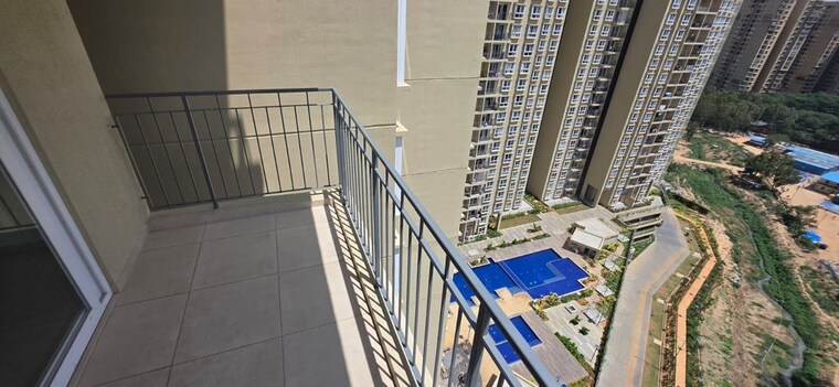Balcony, bhartiya-city-nikoo-homes-4 4 Bedroom 2488 Sq.Ft. Apartment In Thanisandra Main Road Bangalore 10664076