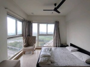 Bedroom in 2 BHK Apartment at Ajmera Bhakti Park, Bhakti Park – for Rent