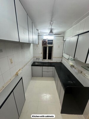 Kitchen in 1 BHK Apartment at Leo Eminence, Bandra East – for Rent