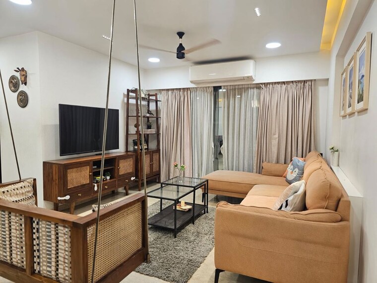 Living Room, skyline-reform-heights 3 Bedroom 1300 Sq.Ft. Apartment In Andheri West Mumbai 10664132