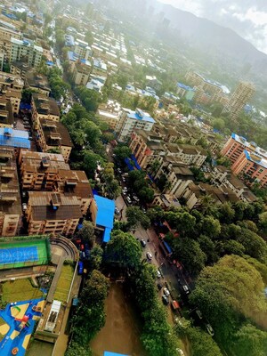 2 BHK Builder Floor – Exterior View View at Ashar Arize, Kalwa - for Rent