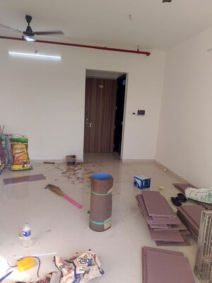 Living Room in 2 BHK Builder Floor at Ashar Arize, Kalwa – for Rent