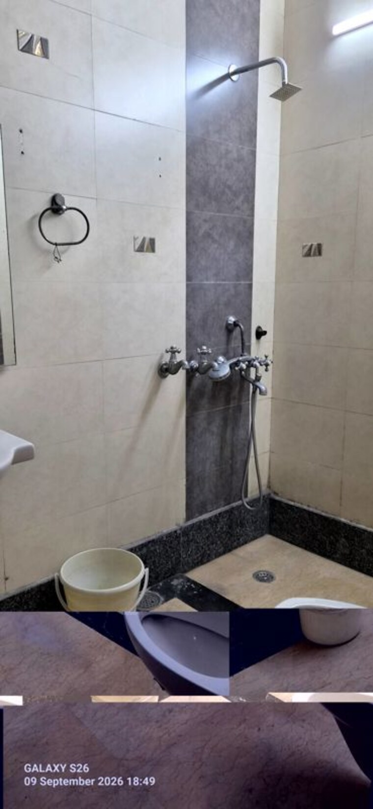 Bathroom, jangpura 3 Bedroom 1800 Sq.Ft. Builder Floor In Jangpura Delhi 10664131