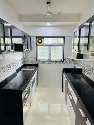 Kitchen in 2 BHK Apartment at Sethia Grandeur, Bandra East – for Rent