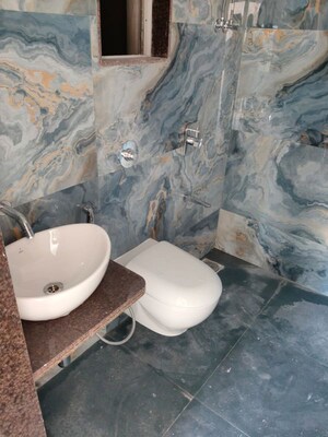 Bathroom in 1 BHK Apartment at DPS Nakshatra Heights, Kandivali West – for Rent