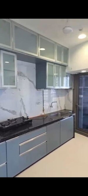 Kitchen in 3 BHK Apartment at Lodha World View, Worli – for Rent