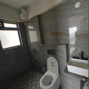 Bathroom in 1 BHK Apartment at Veena Synergy, Andheri East – for Rent