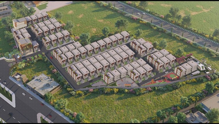 Master Plan, sri-jagathswapna-spanesta 3 Bedroom 2302 Sq.Ft. Villa In Bacharam Hyderabad 10664220