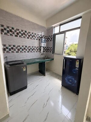 Kitchen in 1 BHK Apartment at Navgharkul CHS, Sector 48a Nerul – for Rent