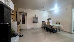 Living Room in 2 BHK Apartment at Soham Gardens, Manpada – for Sale