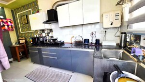 Kitchen in 2 BHK Builder Floor at MS Enclave Zirakpur, Dhakoli – for Sale