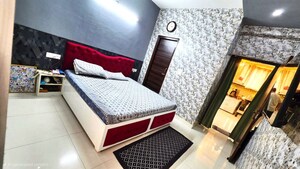 Bedroom in 2 BHK Builder Floor at MS Enclave Zirakpur, Dhakoli – for Sale