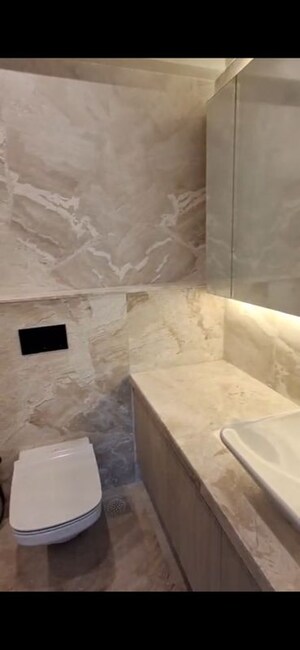 Bathroom in 3 BHK Apartment at Sheth 72 West, Andheri West – for Rent