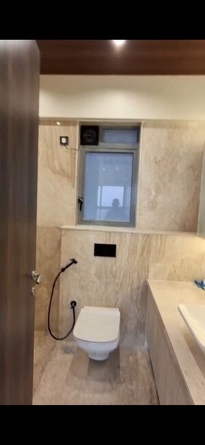 Bathroom in 3 BHK Apartment at Sheth 72 West, Andheri West – for Rent