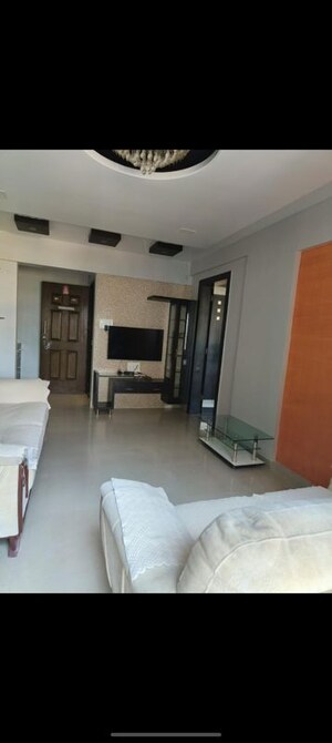 Living Room in 3 BHK Apartment at Manav Silver Skyscapes, Wakad – for Rent