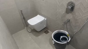 Bathroom in 1 BHK Apartment at Mangalmurti Apartment, Ghansoli – for Rent